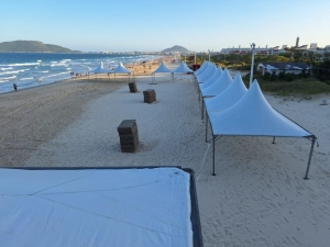 TENDA CHAPÉU DE BRUXA 5X5MTS BRANCA